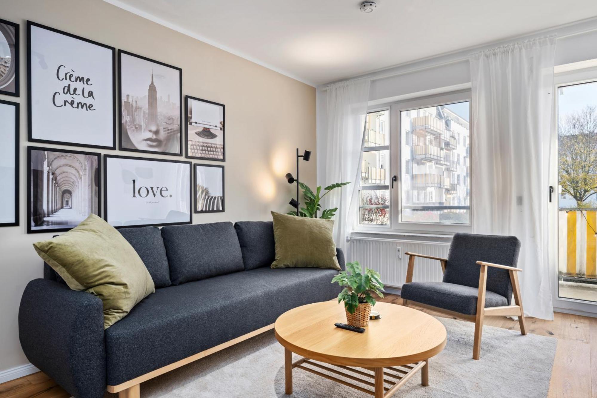 Edler Wohnraum Luxurioeses Apartment Mit Balkon, Boxspringbett, Kaffeevollautomat, Lift & Parkplatz 开姆尼茨 外观 照片